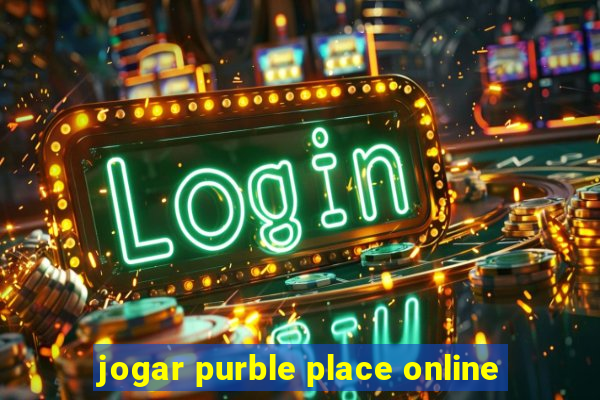 jogar purble place online